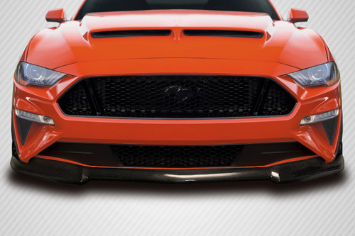 2018-2023 Ford Mustang Carbon Creations CVX Front Lip Spoiler 1 Piece