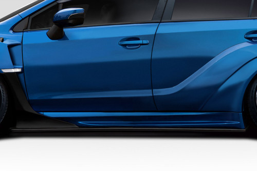 2015-2021 Subaru WRX STI Duraflex VRS Wide Body Side Side Skirt Rocker Panels 6 Piece