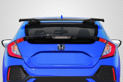 2017-2021 Honda Civic HB Carbon Creations SPN Roof Wing Spoiler 1 Piece