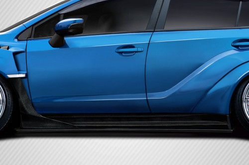 2015-2021 Subaru WRX STI Carbon Creations VRS Wide Body Side Skirt Rocker Panels 6 Piece