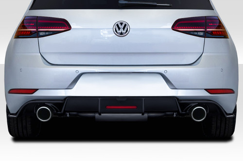 2015-2021 Volkswagen Golf / GTI Duraflex Waterman Rear Diffuser 1 Piece
