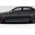 2012-2014 Mercedes C63 W204 4DR Sedan Black Series Look Side Skirts - 2 Piece (S) - image 1