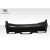 2012-2014 Mercedes C63 W204 4DR Sedan Black Series Look Rear Bumper - 1 Piece (S) - image 3