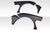 2022-2023 Toyota GR86 Duraflex GT Competition Wide Body Front Fender Flares ( For use with OER Front Bumper body kit) 4 Pieces