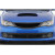 2008-2011 Subaru Impreza / WRX STI Duraflex Ghost Front Grille - 1 Piece - image 1
