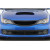 2008-2011 Subaru Impreza / WRX STI Ghost Front Grille - 1 Piece - image 1