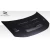 2012-2015 Honda Civic 4DR Kina Hood - 1 Piece - image 9