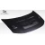2012-2015 Honda Civic 4DR Kina Hood - 1 Piece - image 11