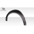 2001-2006 BMW 3 Series Duraflex M Look Front Fender Flares - 2 Piece - image 9