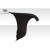 1993-1998 Toyota Supra Duraflex RD-X Wide Body Rear Fender Flares (+50mm) - 2 Piece (S) - image 5