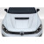 2015-2021 Volkswagen Golf / GTI RBT Hood -1 Piece (S) - image 1