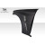 2012-2018 Mercedes CLS Class W218 Vector Wide Body Front Fenders - 2 Pieces - image 9