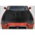 2008-2017 Mitsubishi Evolution GT Concept Carbon Fiber Hood - image 1