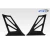 Universal Tall 19" VRX Wing Stands - 4 Piece ( Includes bottom mounting bracket ) - image 4