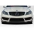 2012-2014 Mercedes C63 W204 Black Series Look Front Bumper - 1 Piece - image 1