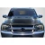 2002-2008 Chevrolet Trailblazer Cowl Carbon Fiber Hood - image 1