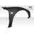 1991-2005 Acura NSX OEM Look Front Fenders - 2 Pieces (+40MM ) - image 9