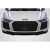 2017-2018 Audi R8 Ranger Front Lip Spoiler Air Dam - 3 Pieces - image 1