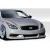 2008-2015 Infiniti G Coupe IPL Look Front Bumper - image 2