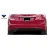 2008-2014 Mercedes C Class W204 C250 C63 V2 Look Rear Bumper ( without PDC ) - 2 Piece - image 2
