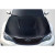 2008-2011 Subaru Impreza 2008-2014 WRX STI Carbon Creations Vortex Hood - 1 Piece - image 1