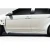 2008-2017 Mitsubishi Lancer / Lancer Evolution 10 Vantix Side Skirt Rocker Panels - 2 Pieces - image 3