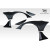 2020-2025 Toyota Supra A90 Duraflex Goblin Rear Fender Flares - 4 Pieces (+110MM) - image 3