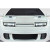 1990-1996 Nissan 300ZX Z32 Hyper Flow Front Grille - 1 Piece - image 1