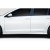 2015-2021 Volkswagen Golf / GTI Duraflex Silk Side Skirt Rocker Panels - 2 Pieces - image 1