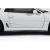 1991-1993 Mitsubishi 3000GT Narita Side Skirt Rocker Panel Splitters - 2 Pieces - image 1