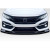 2017-2021 Honda Civic Si / HB Parvin Front Lip Spoiler Air Dam - 1 Piece - image 1