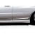 2002-2007 Subaru Impreza WRX STI 4DR Reva Rear Door Canards - 4 Pieces - image 1