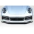 2020-2022 Porsche Carrera 911 992 Taveran Front Lip Spoiler Air Dam - 2 Pieces - image 1