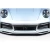 2020-2022 Porsche Carrera 911 992 Taveran Front Lip Add on Spoilers - 2 Pieces - image 1
