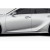 2021-2025 Lexus IS300 IS350 Geisha Side Skirt Rocker Panels - 2 Pieces - image 8