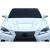 2014-2020 Lexus IS Series IS200T IS300 IS350 Duraflex Akiyama Hood - 1 Piece - image 1