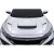 2017-2021 Honda Civic TypeR Volt Hood - 1 Piece - image 1