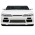 1995-1996 Nissan 240SX V-Speed Front Bumper - image 2