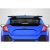 2017-2021 Honda Civic SPN Carbon Fiber Rear Wing - image 1