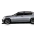 2007-2009 Infiniti G Sedan Vortex Side Skirts - image 2