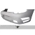 2005-2008 Porsche 997 AF-1 Rear Bumper - image 5
