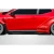 2019-2022 Hyundai Veloster Aerotune Carbon Fiber Side Skirts - image 1