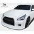 2007-2009 Infiniti G Sedan G25 G35 G37 GT-R Front Bumper - 1 Piece - image 3