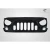 2007-2018 Jeep Wrangler Predator Carbon Fiber Grille - image 9