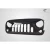 2007-2018 Jeep Wrangler Predator Carbon Fiber Grille - image 12