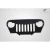 1997-2006 Jeep Wrangler Predator Carbon Fiber Grille - image 12