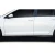 2015-2021 Volkswagen Golf Silk Carbon Fiber Side Skirts - image 1