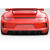 2012-2015 Porsche 911 Carrera 991 Eros GT3 Look Rear Bumper ( includes reflectors ) - 2 Piece - image 1