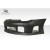 1999-2001 Porsche 911 Carrera 996 C2 C4 GT3-R Look Wide Body Front Bumper - 1 Piece - image 3