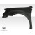 2002-2006 Acura RSX GT300 Wide Body Front Fenders - 2 Piece - image 10